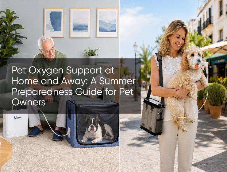 Pet Oxygen Support at Home and Away: A Summer Preparedness Guide for Pet Owners