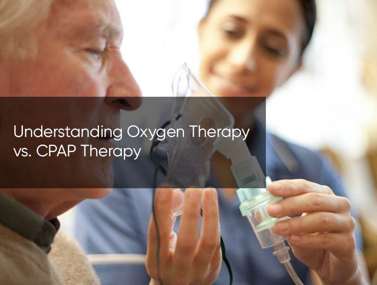 oxygen therapy vs CPAP therapy
