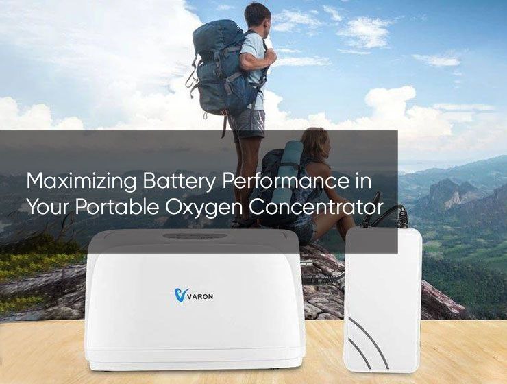 maximizing battery performance for oxygen concentrator