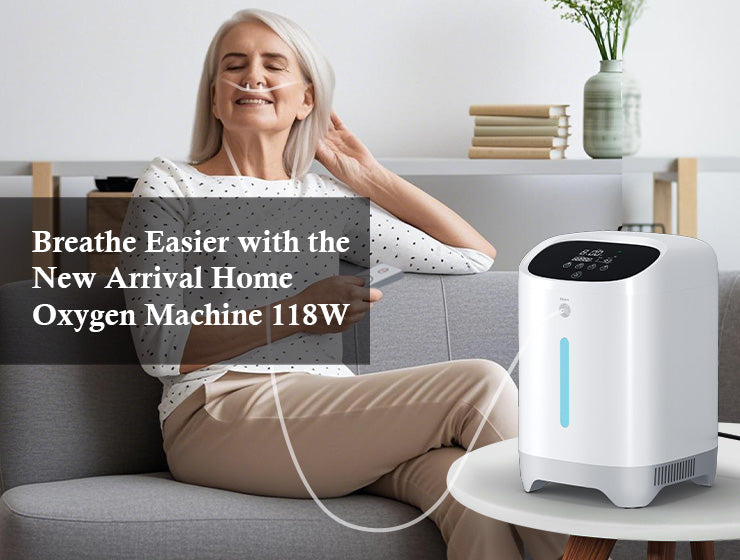 Breathe Easier with the New Arrival Home Oxygen Machine 118W