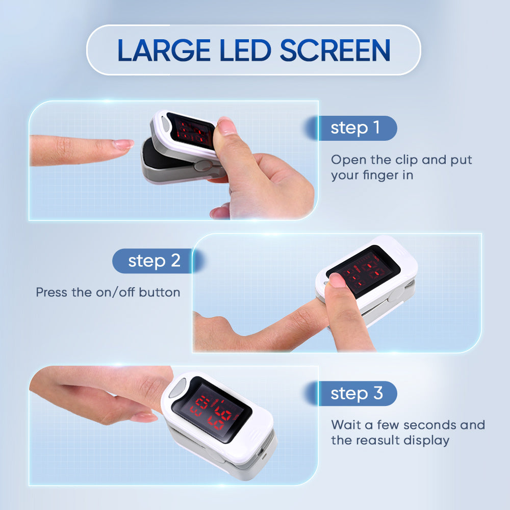 1 pc Multi-Color TFT Display Oximeter Pulse