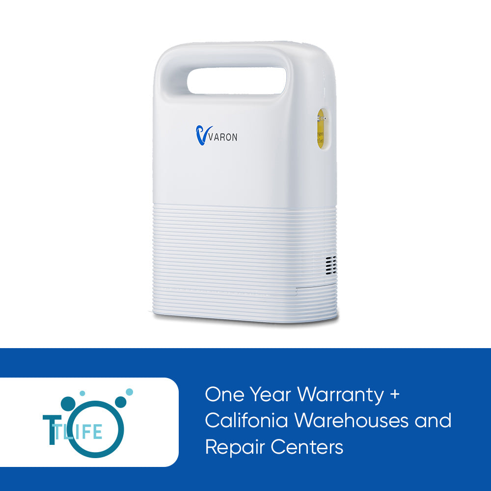 VARON 1-5L/min Pulse Flow Portable Oxygen Concentrator NT-02