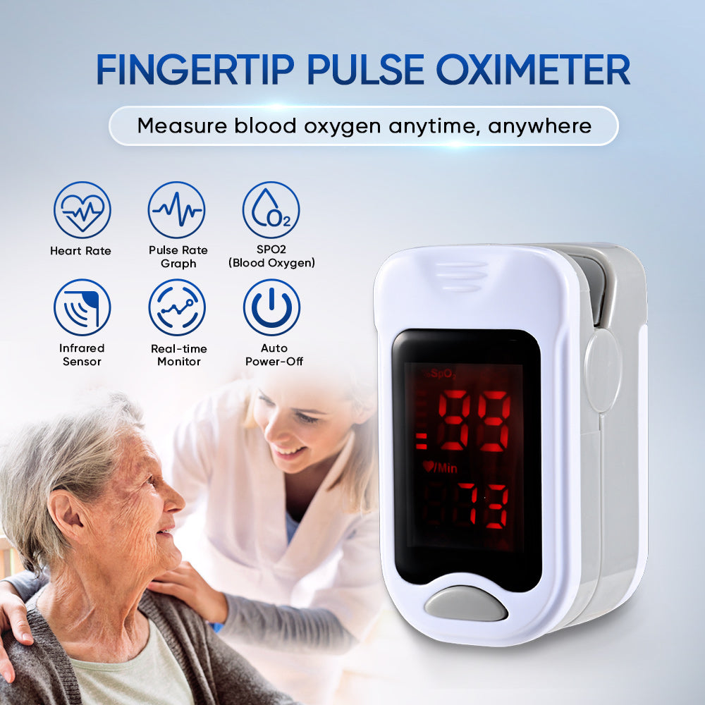1 pc Digital LED Display Pulse Oximeters