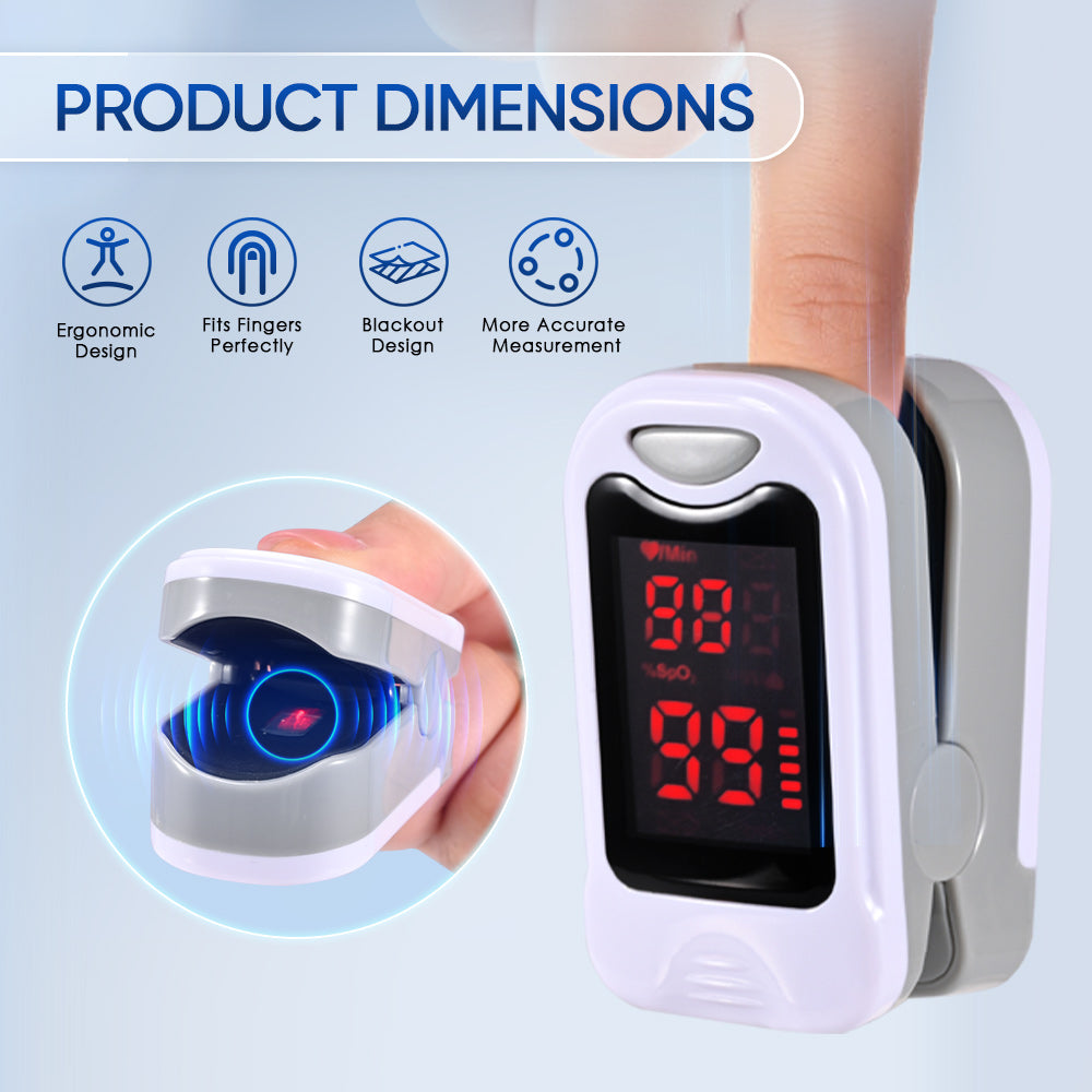 1 pc Multi-Color TFT Display Oximeter Pulse