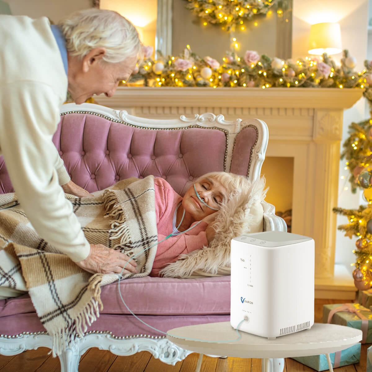 VARON 1-7L/min Home Oxygen Concentrator NT-04