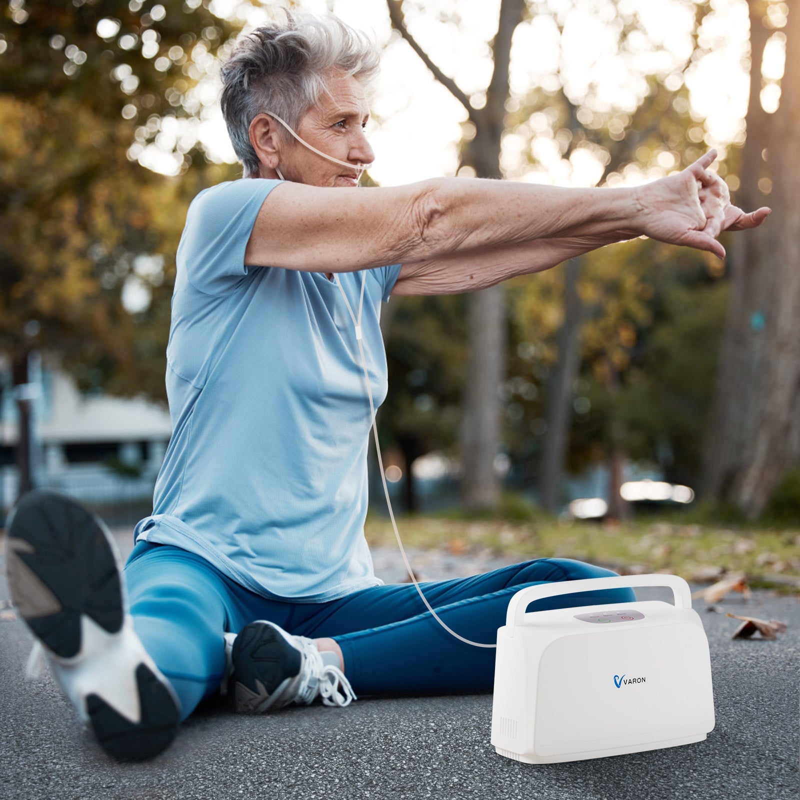 VARON Pulse Flow Portable Oxygen Concentrator NT-03