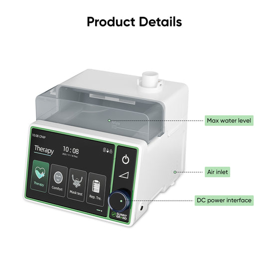 NEW ARRIVAL VARON Sunny Series CPAP Machine 20A With Heated Humidifer