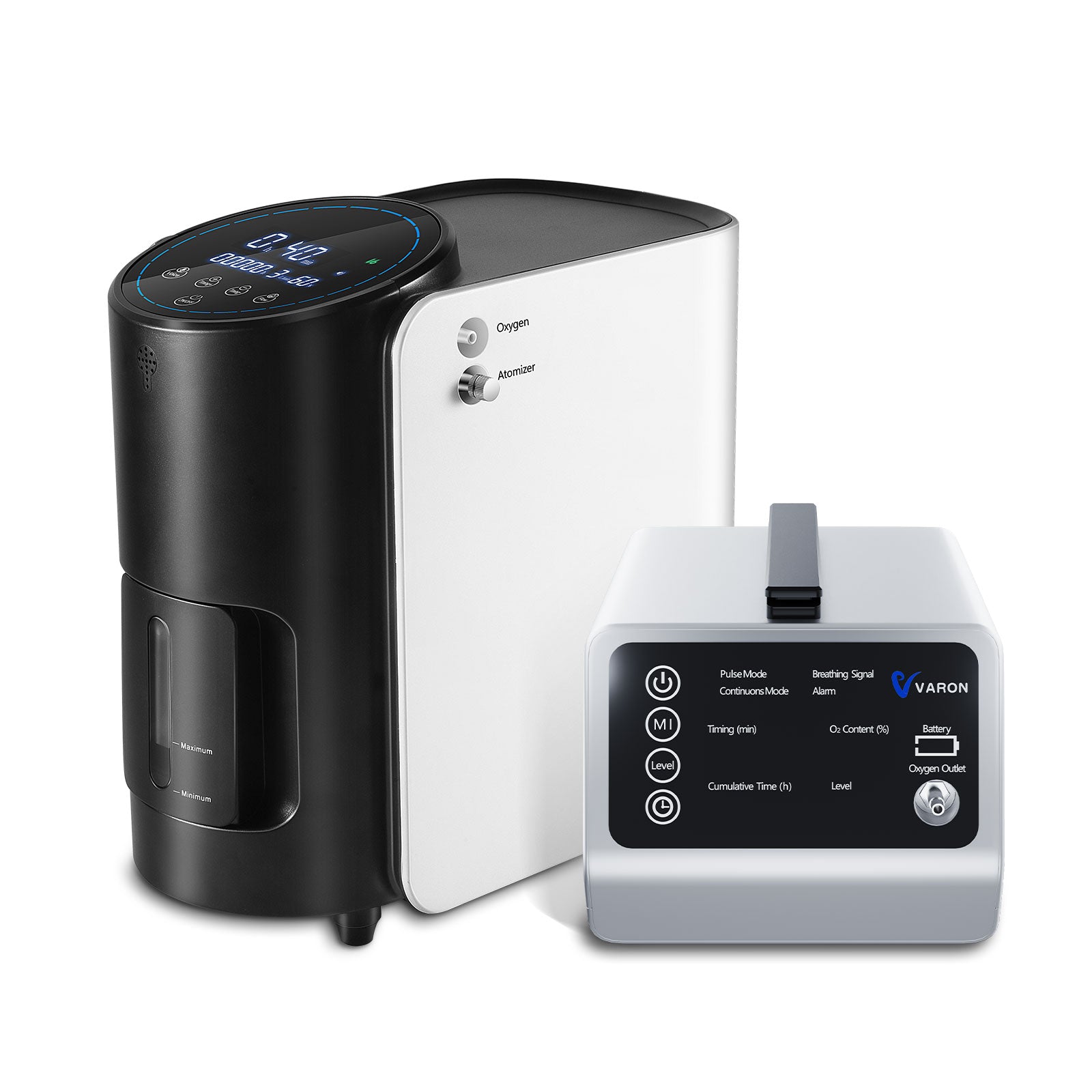 NEW ARRIVAL💥VARON Home Oxygen Concentrator 101W+In-Car Portable Oxygen Concentrator VT-1