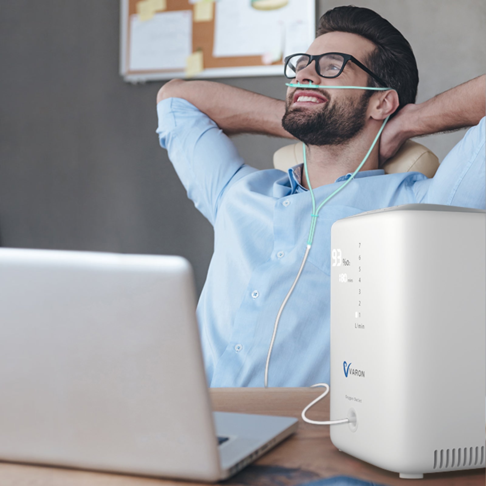 VARON 1-7L/min Home Oxygen Concentrator NT-04