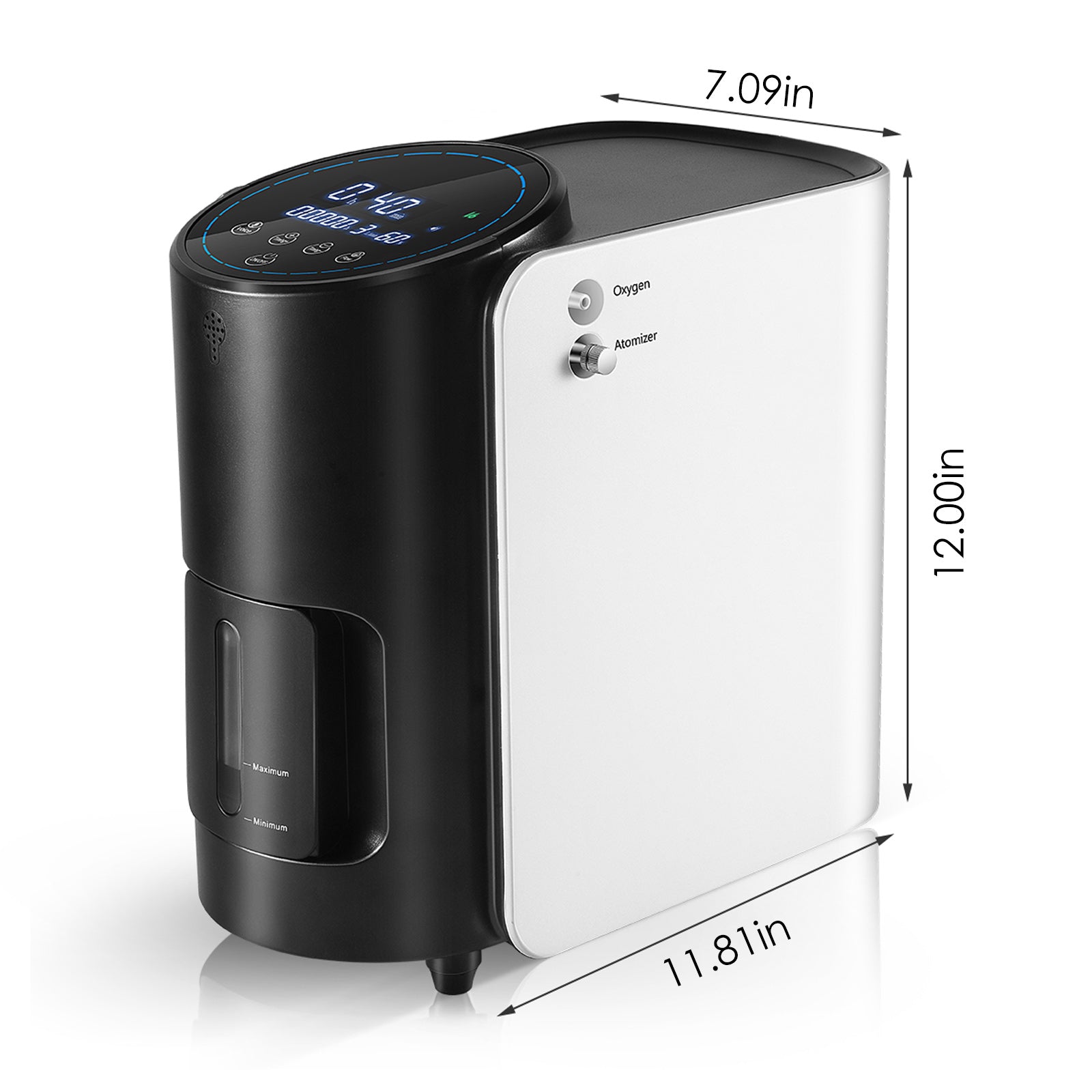 1-7L/min Adjustable Oxygen Concentrator 101W for Home Use