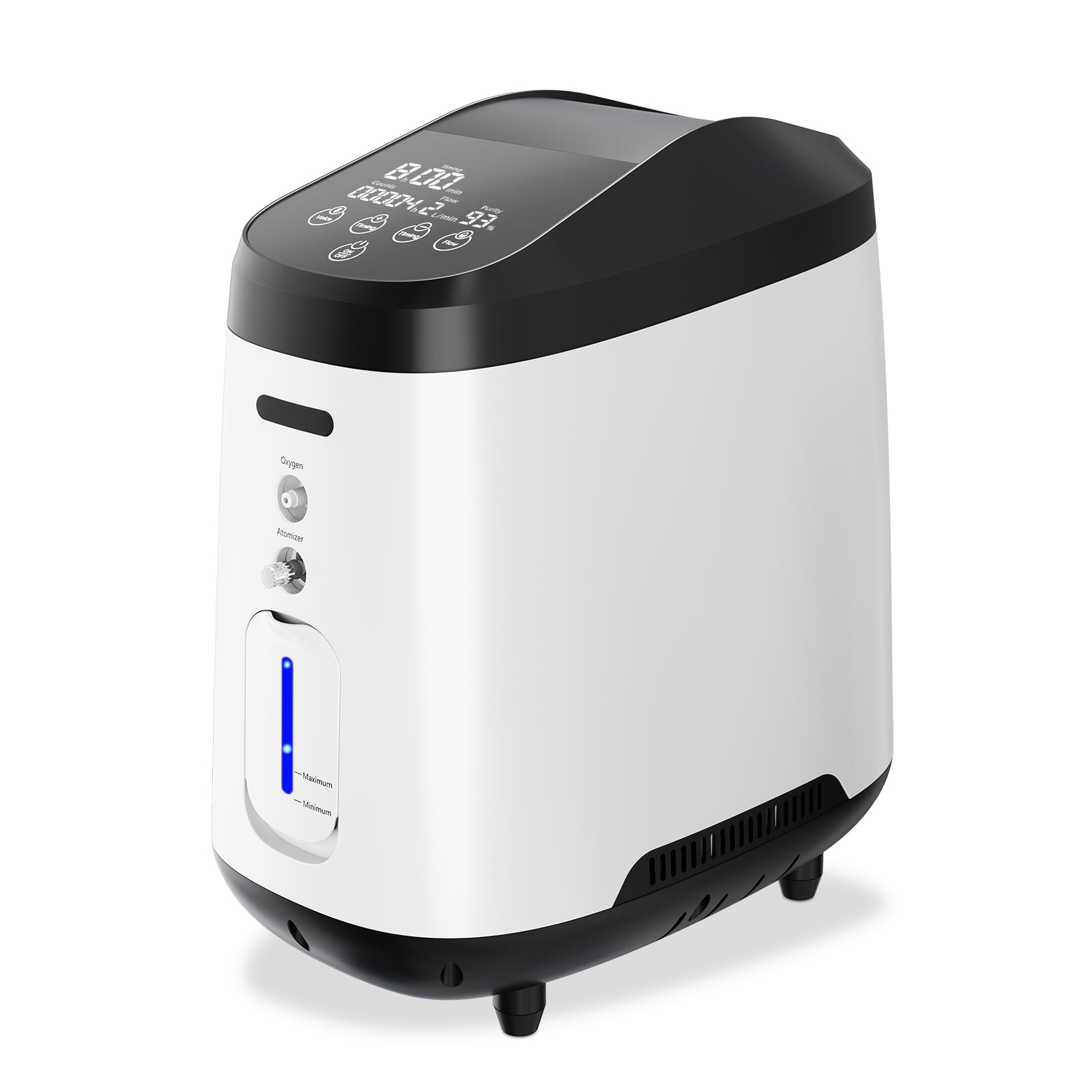 1-8L/min Adjustable Oxygen Concentrator 105W Pro for Home Use