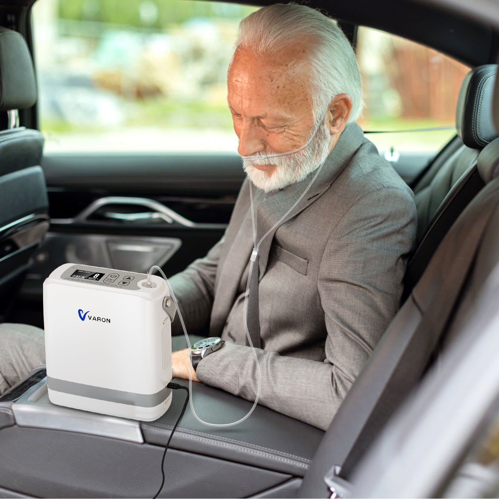 VARON Portable Oxygen Concentrator 1-8 L/min NT-08G