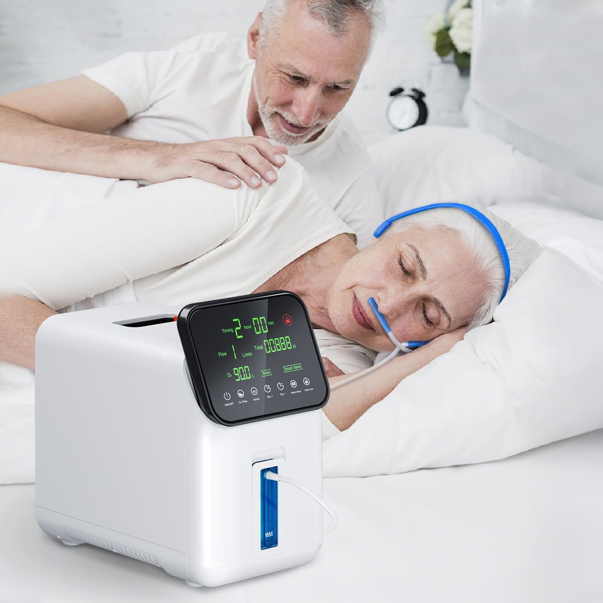 1-7L/min Home Oxygen Concentrator YK608A