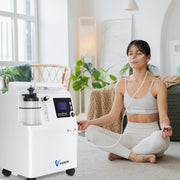 Varon FDA Approved Medical Grade Oxygen Concentrator Serene 5L for Home 0.5-5L/min Low Noise with  2-in-1 Nebulization