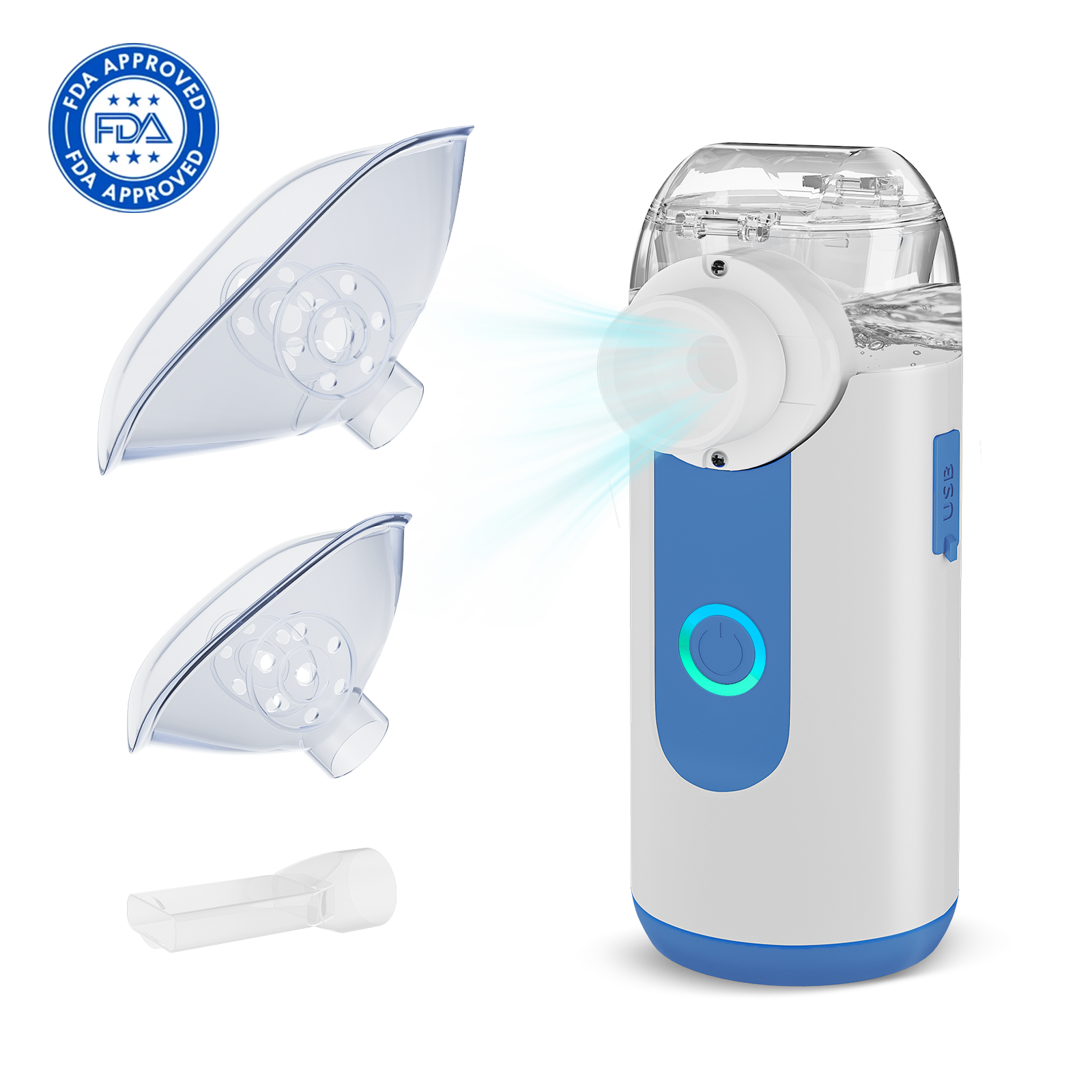 Compact Portable Nebulizer 133B For Adult And Children