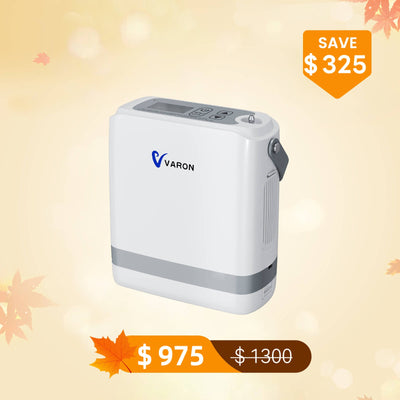 VARON Portable Oxygen Concentrator 1-8 L/min NT-08G