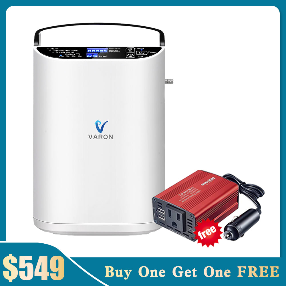 Buy One Portable Oxygen NT-01 & Get One  Car Adapter For FREE