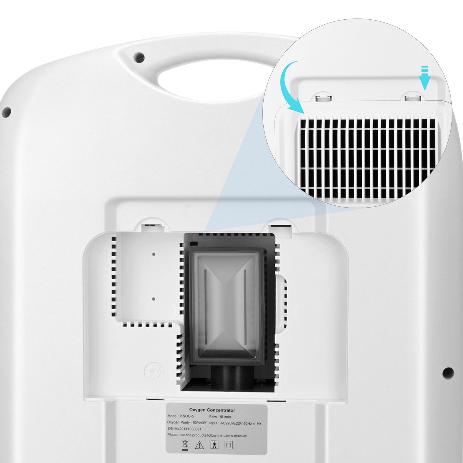 5L/min Multi-functional Home Oxygen Machine KSOC-5
