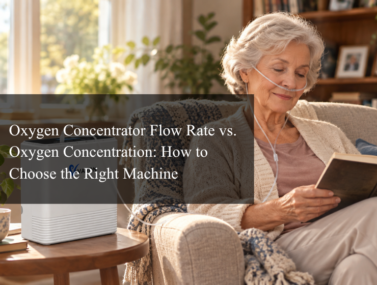 Oxygen Concentrator Flow Rate vs. Oxygen Concentration: How to Choose the Right Machine