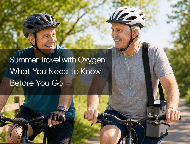 Father's Day Gift Ideas for Comfortable Summer Travel with Oxygen Support