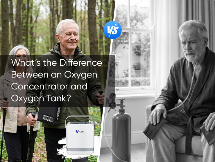 What’s the Difference Between an Oxygen Concentrator and Oxygen Tank?