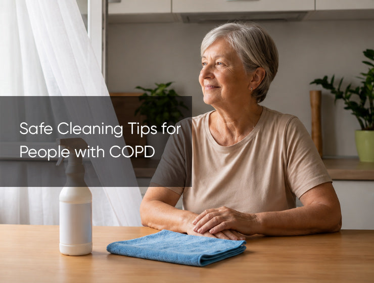 Safe Cleaning Tips for People with COPD