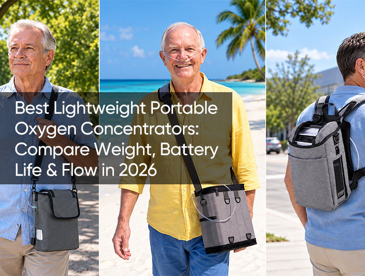 Best Lightweight Portable Oxygen Concentrators: Compare Weight, Battery Life & Flow in 2026