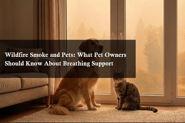 Wildfire Smoke and Pets: What Pet Owners Should Know About Breathing Support