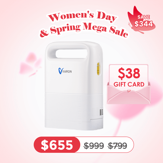 VARON 1-5L/min Pulse Flow Portable Oxygen Concentrator NT-02