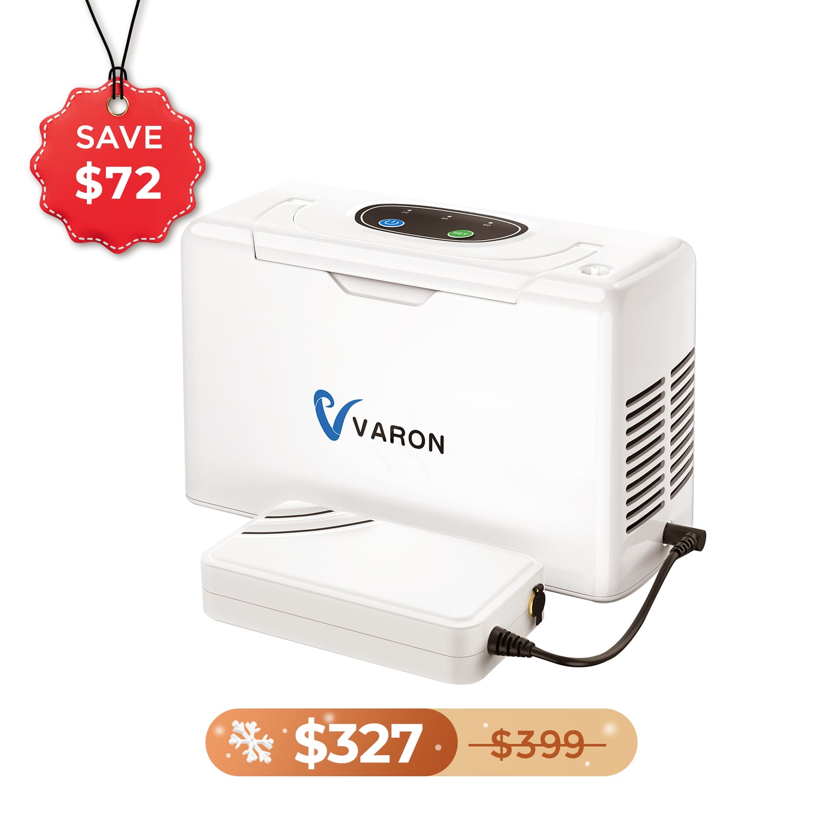 VARON Portable Oxygen Concentrator 3L/min NT-05