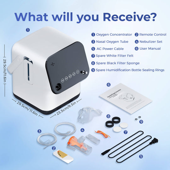 1-7L/min Home Oxygen Concentrator ZY1SW