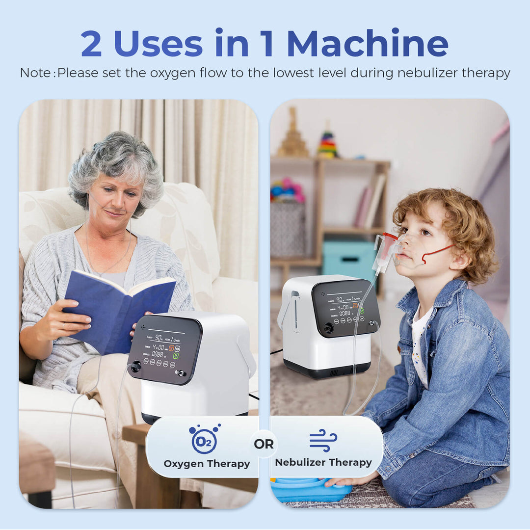 1-7L/min Home Oxygen Concentrator ZY1SW