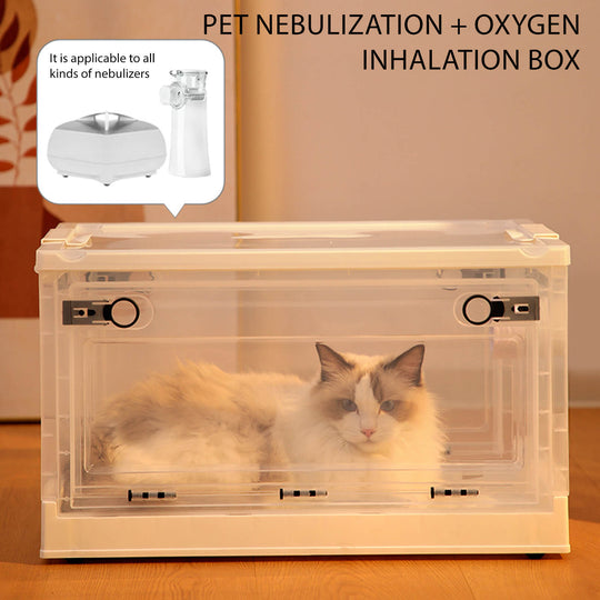 Pet Oxygen Chamber Compatible with Serene 5 for Continuous Oxygen Therapy