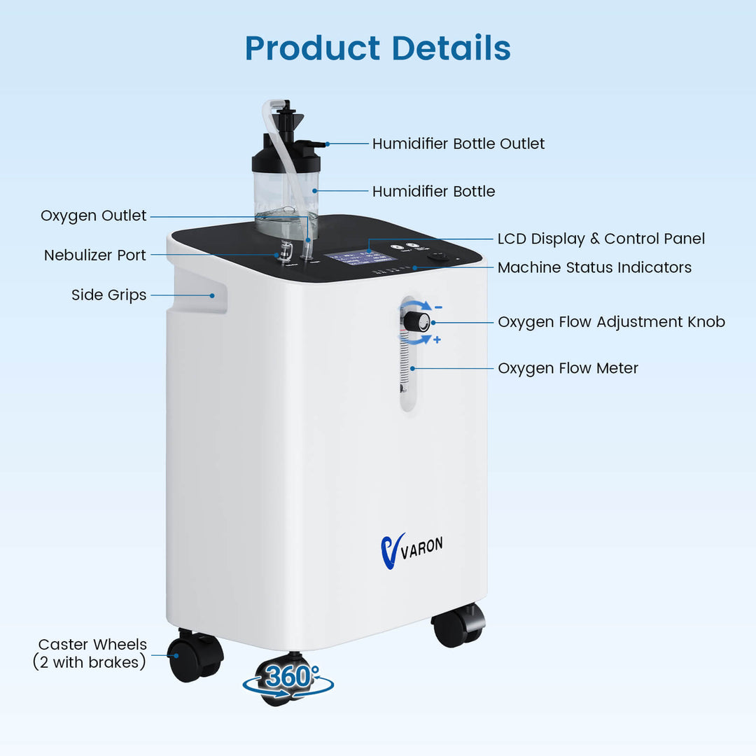 VARON Home Oxygen Concentrator JAY-3EW