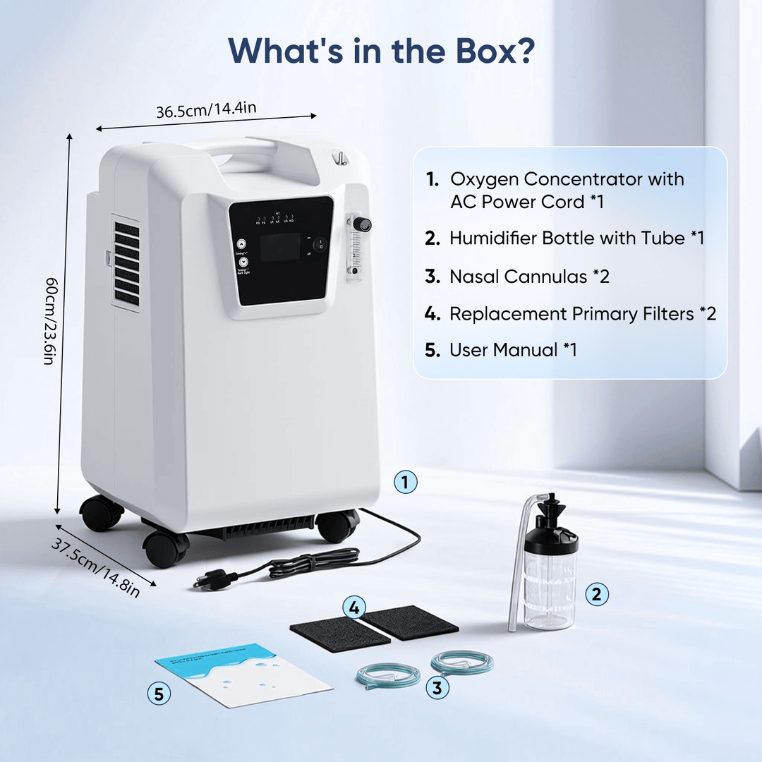 FDA Approved 10L Home Oxygen Concentrator Serene 10