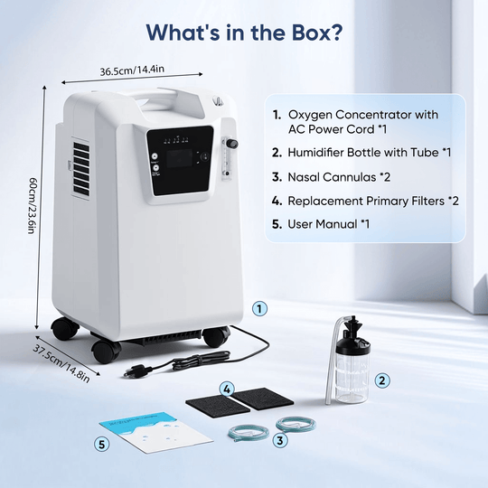 FDA Approved 10L Home Oxygen Concentrator Serene 10