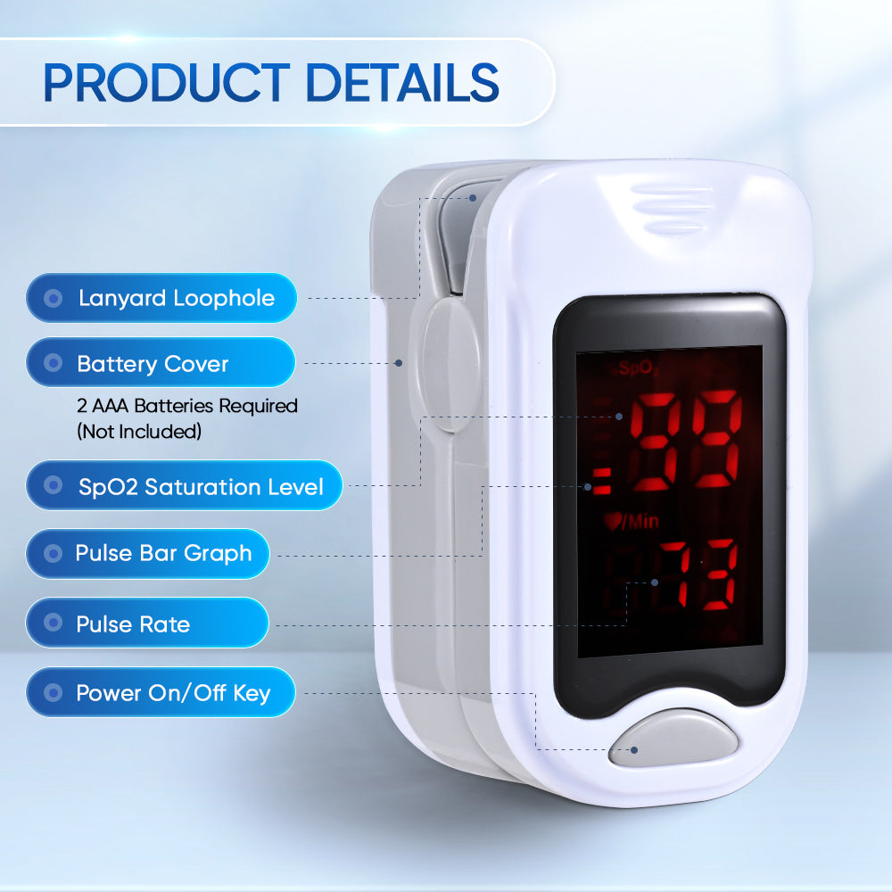 1 pc Multi-Color TFT Display Oximeter Pulse