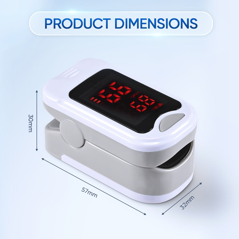 Finger Pulse Oximeter - Blood Oxygen & Heart Rate Monitor With TFT Display & Infant Probe