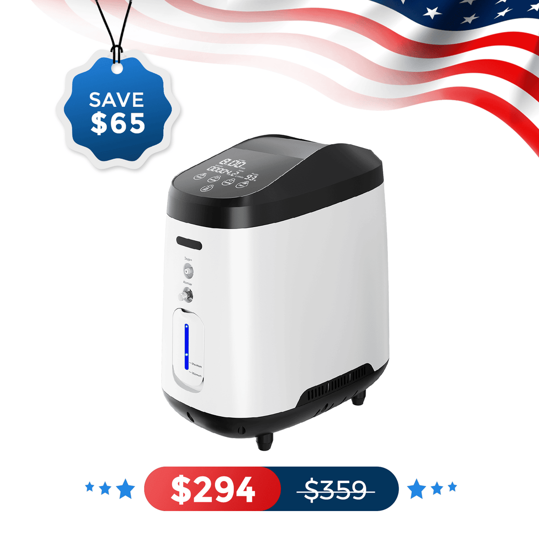 VARON Home Oxygen Concentrator 1-8L/min Adjustable 105W Pro