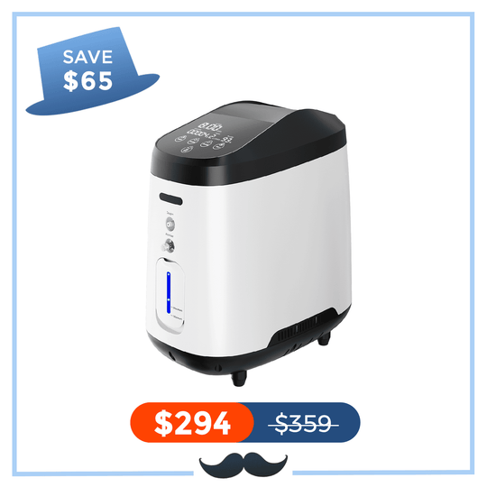 VARON Home Oxygen Concentrator 1-8L/min Adjustable 105W Pro