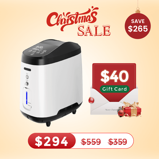 VARON Home Oxygen Concentrator 1-8L/min Adjustable 105W Pro