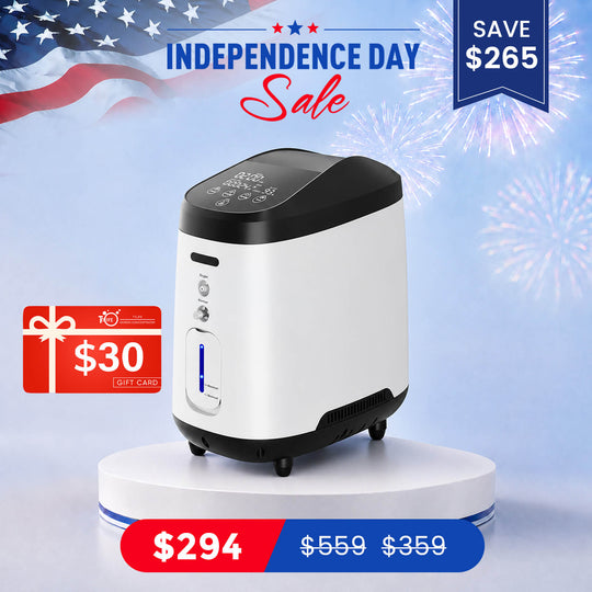 VARON Home Oxygen Concentrator 1-8L/min Adjustable 105W Pro