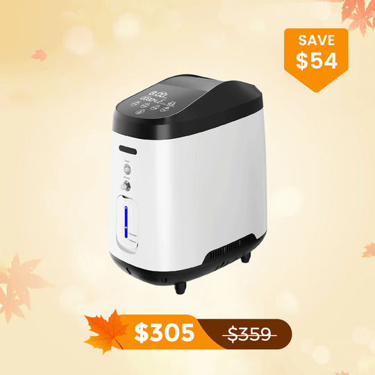 VARON Home Oxygen Concentrator 1-8L/min Adjustable 105W Pro