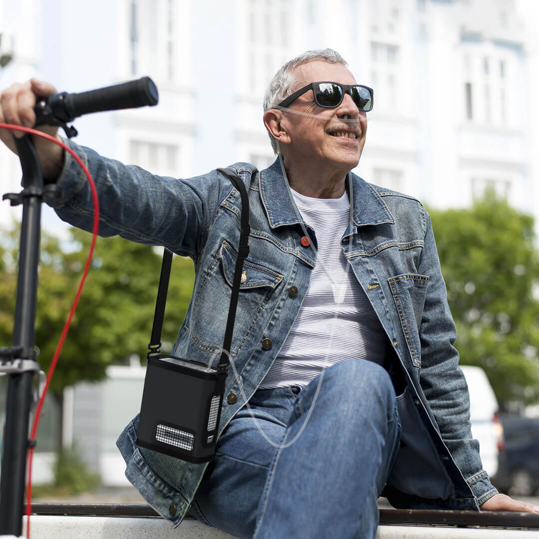 VARON Portable Oxygen Concentrator 1-8 L/min NT-08G