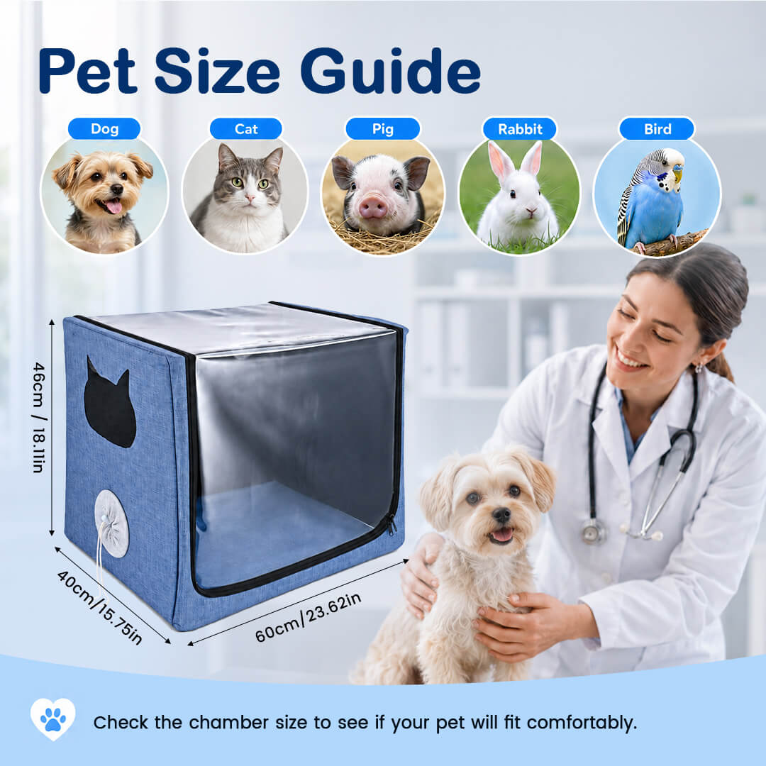 Extended Oxygen Therapy Bundle for Small Pets with Continuous Oxygen Support