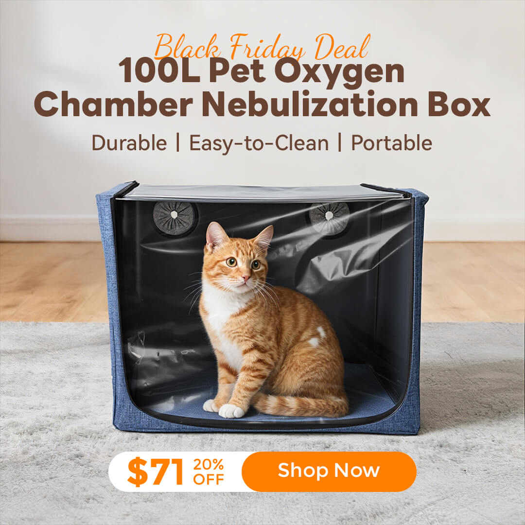100L Pet Oxygen Chamber Nebulization Box