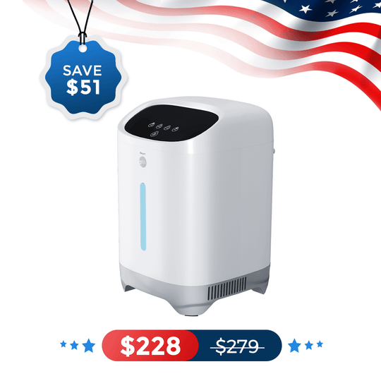 1-7L/min Home Oxygen Concentrator 118W