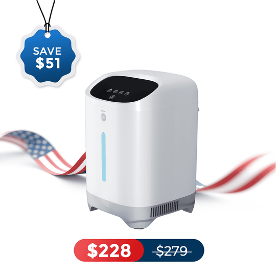 1-7L/min Home Oxygen Concentrator 118W