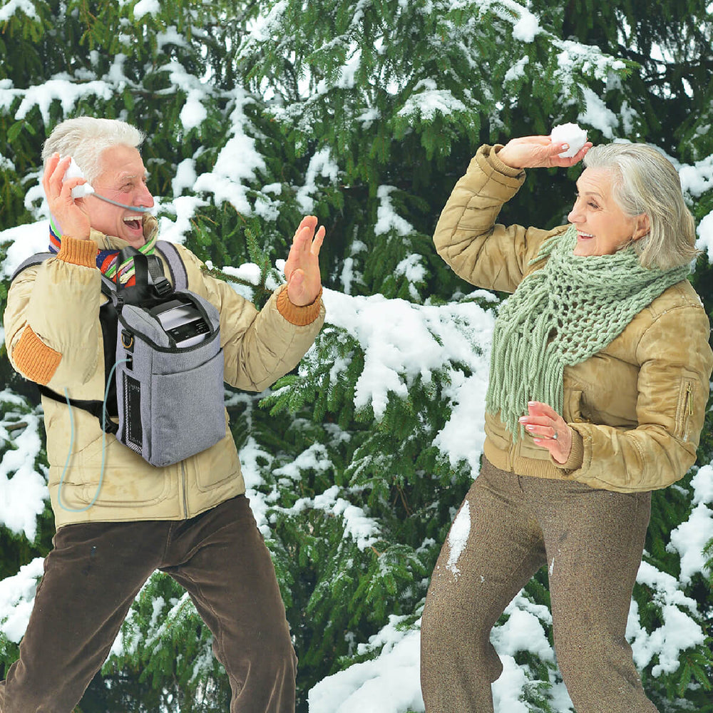 VARON 5L/min Pulse Flow Portable Oxygen Concentrator NT-01