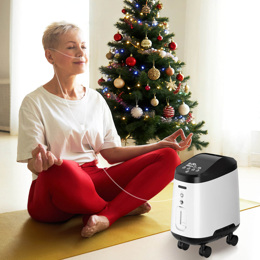 VARON Home Oxygen Concentrator With the Wheels 105W Pro Max